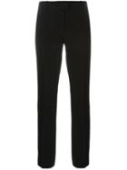 Joseph Straight Leg Trousers, Women's, Size: 38, Black, Acetate/polyester