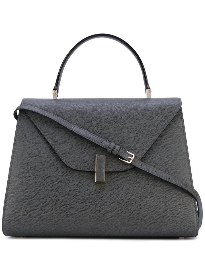 Valextra - Iside Bag - Women - Leather - One Size, Grey, Leather