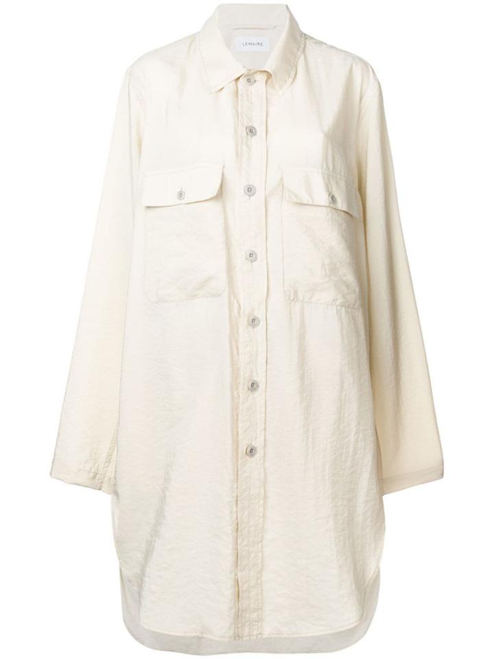 Lemaire Shirt Midi Dress - Neutrals