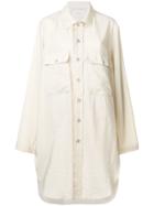 Lemaire Shirt Midi Dress - Neutrals