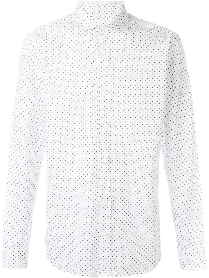 Z Zegna Polka Dot Shirt