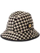 Gucci Houndstooth Bucket Hat - Black