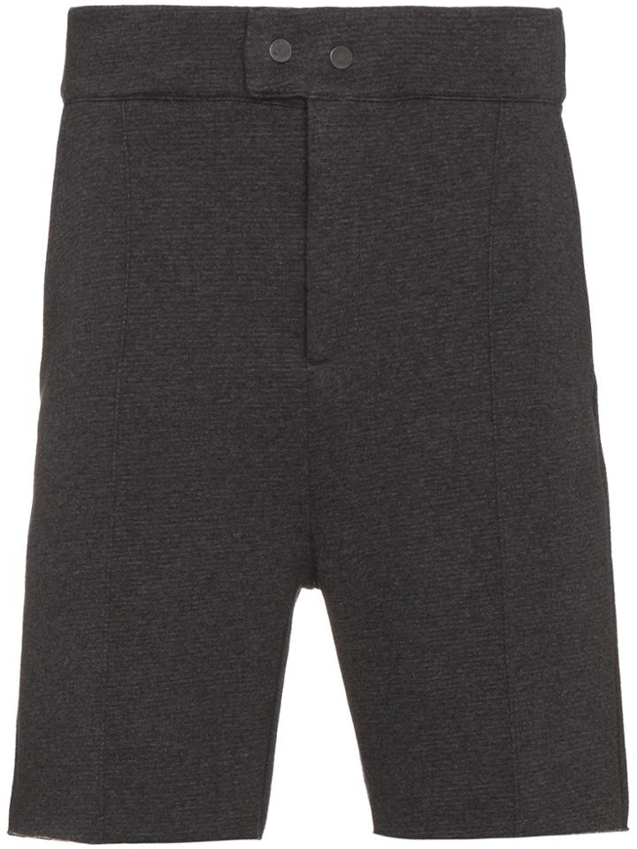 Lot78 Structured Shorts - Black