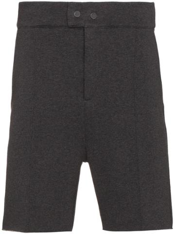 Lot78 Structured Shorts - Black