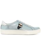 Karl Lagerfeld Karlito Patch Sneakers - Blue