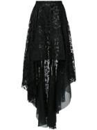 Zambesi Cascade Full Skirt - Black