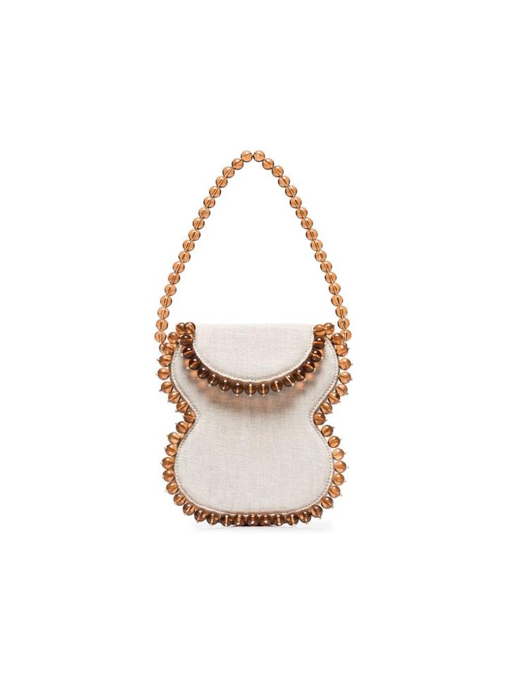 By Far Frida Envelope Bag - Neutrals
