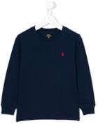Ralph Lauren Kids - Logo Sweatshirt - Kids - Cotton - 3 Yrs, Blue