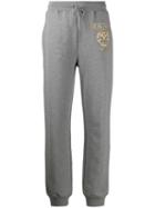 Moschino Roman Double Question Mark Logo Track Trousers - Grey