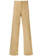 Calvin Klein 205w39nyc Wide-leg Straight Trousers - Nude & Neutrals
