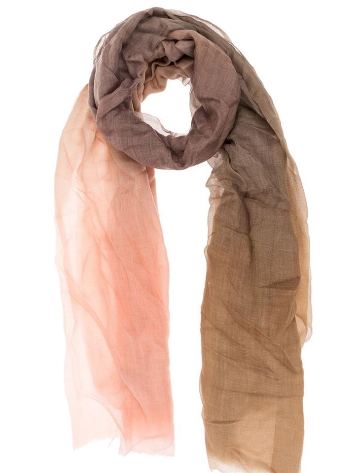 Faliero Sarti Ombre Scarf, Women's, Pink/purple, Cashmere