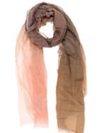 Faliero Sarti Ombre Scarf, Women's, Pink/purple, Cashmere
