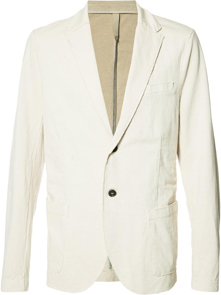 Harris Wharf London - Two Button Blazer - Men - Cotton - 54, Nude/neutrals, Cotton