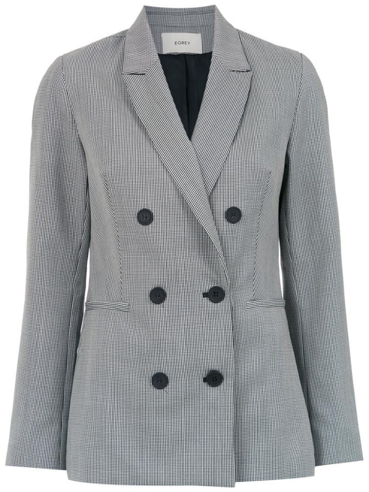 Egrey Houndstooth Blazer