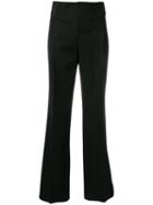 Gucci Pre-owned 1990's Flared Trousers - Black