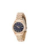 Timex Waterbury 34mm Sst Case Watch - Gold