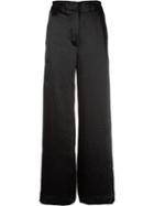 Ann Demeulemeester Wide-leg Tailored Trousers - Black