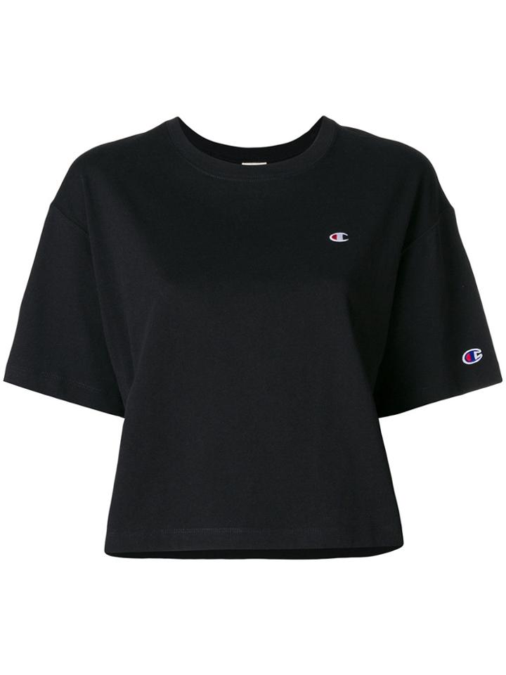 Champion Boxy Logo T-shirt - Black