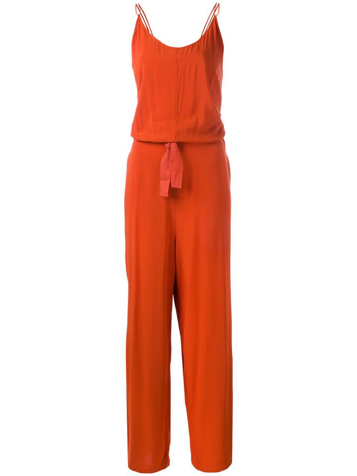 Humanoid Flared Jumpsuit, Women's, Size: Medium, Yellow/orange, Viscose