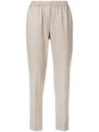 Antonelli Side Stripe Trousers - Neutrals