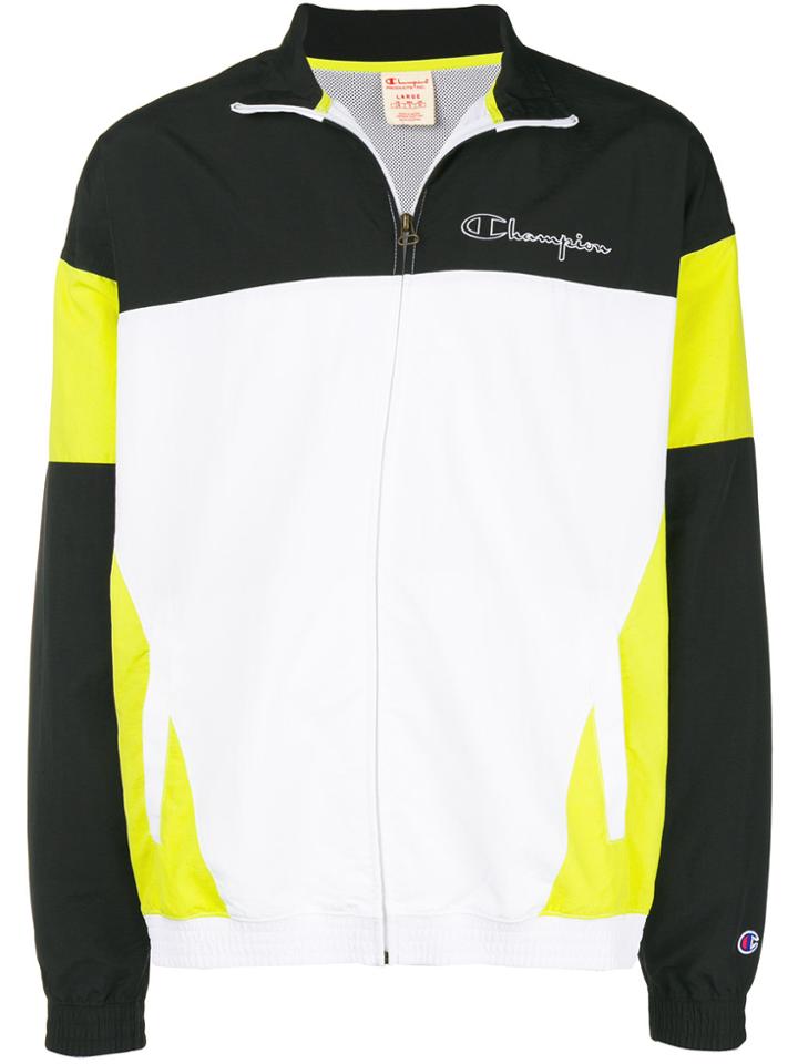 Champion Colour-block Track Jacket - Yellow & Orange