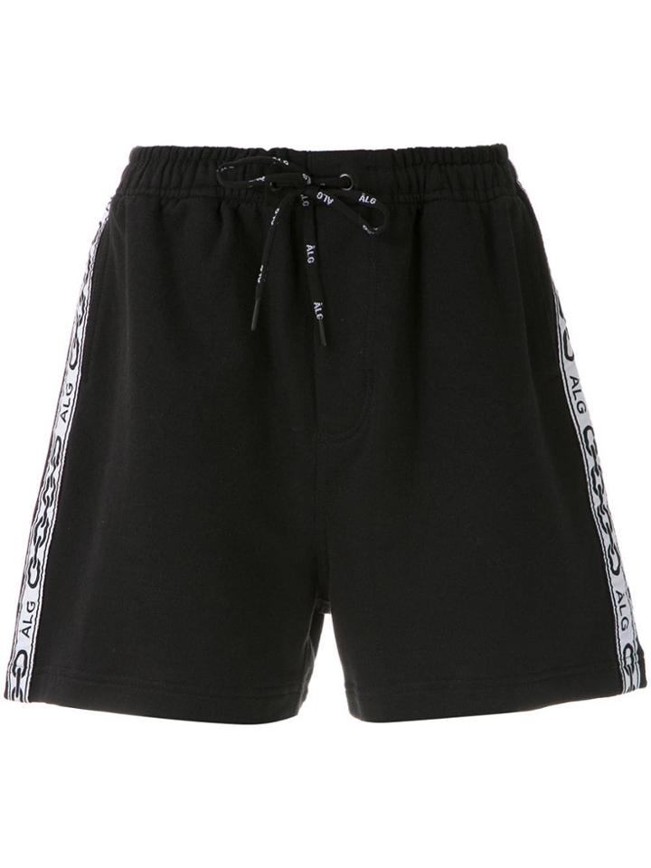 Àlg Bermuda Faixa Lateral Corrente - Black