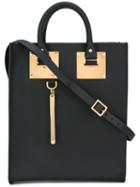 Sophie Hulme - 'square' Tote - Women - Leather - One Size, Women's, Black, Leather