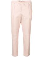 Yves Salomon Lightweight Tuxedo Stripe Pants - Pink