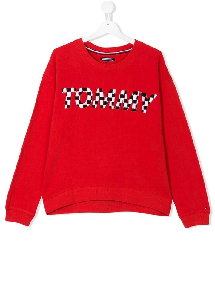 Tommy Hilfiger Junior Teen Embroidered Brand Sweatshirt