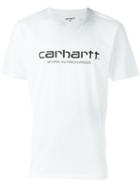 Carhartt Logo Print T-shirt, Men's, Size: L, White, Cotton