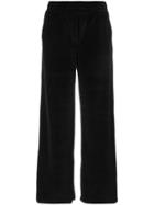 T By Alexander Wang Loose-fit Track Pants - Black