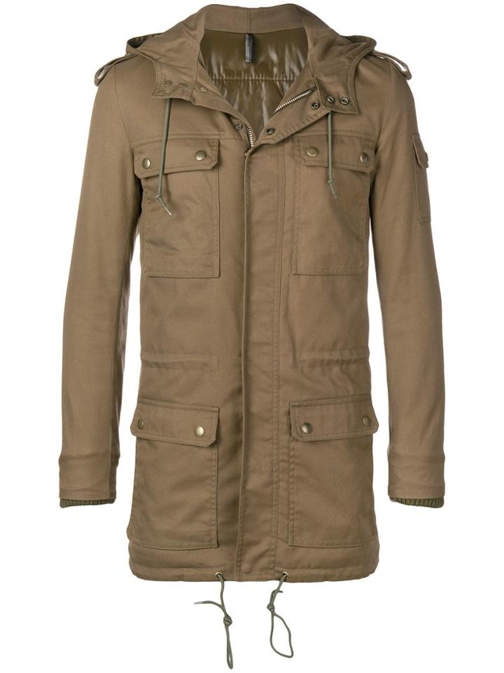 Christian Dior Vintage Hooded Padded Jacket - Green