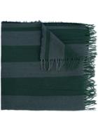 Uma Wang Striped Scarf - Green