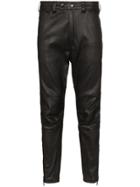 Ann Demeulemeester Cropped Straight-leg Trousers - Black