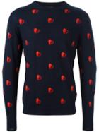 Ps Paul Smith 'half-heart' Intarsia Sweater