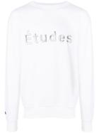 Études Crewneck Embroidered Sweatshirt - White