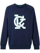 Ck Calvin Klein Karem Raglan Sweatshirt - Blue