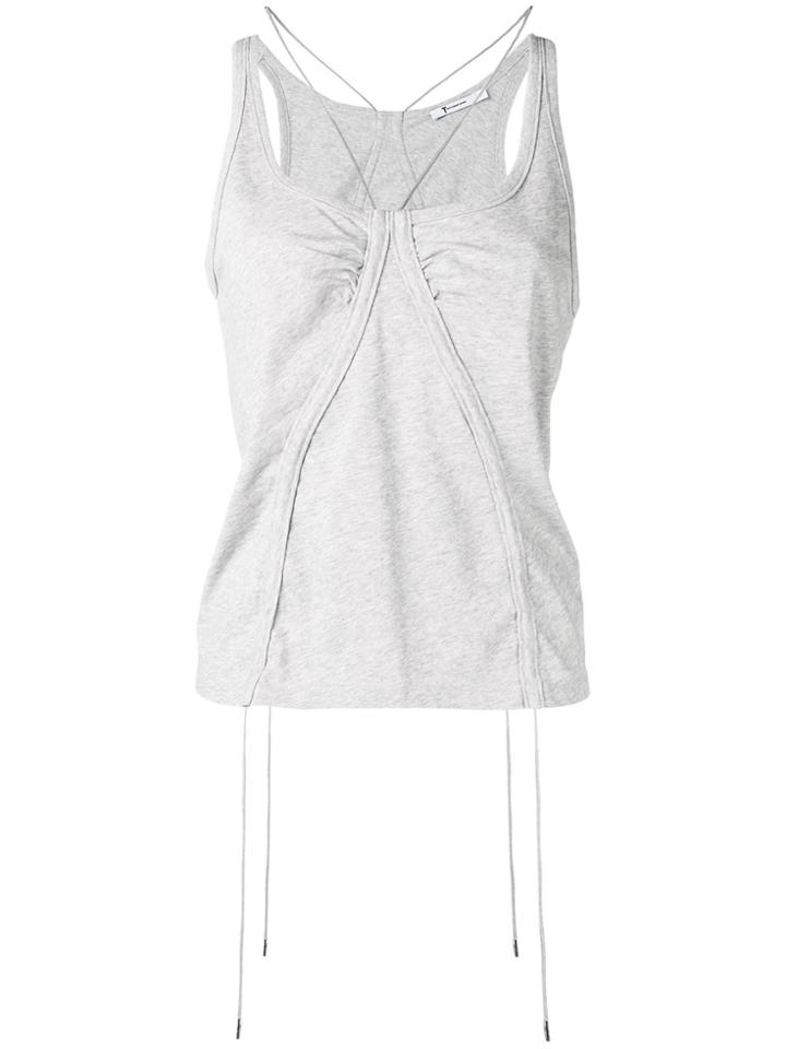 T By Alexander Wang String Tank Top - Grey