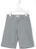 Cashmirino Striped Bermuda Shorts, Toddler Boy's, Size: 2 Yrs, Blue