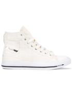 Diesel Pocket Detail Hi-tops - White