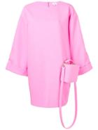 Natasha Zinko Crossbag Oversized Dress - Pink