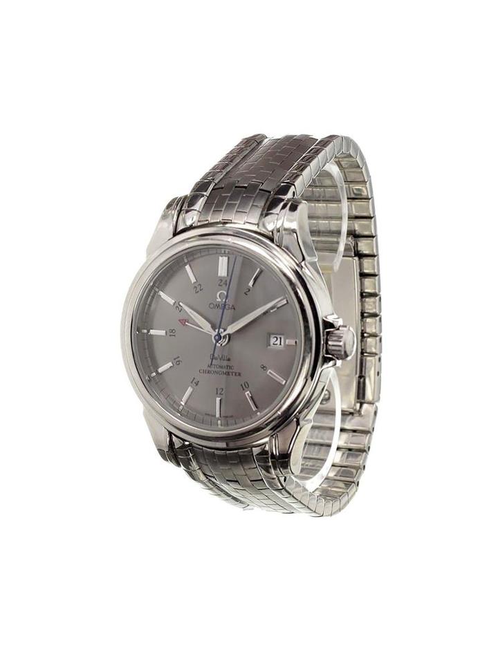 Omega 'de Ville Gmt' Analog Watch, Adult Unisex, Stainless Steel