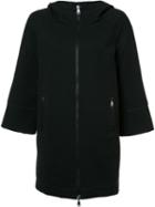 Brunello Cucinelli Reversible Hood Coat, Women's, Size: 44, Black, Cotton