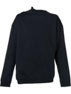 Icosae Asymmetric Neck Sweatshirt
