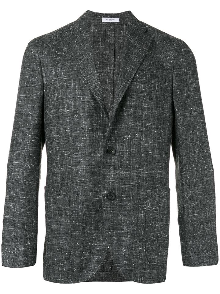 Boglioli Woven Blazer - Grey
