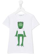 Mini Rodini Frog T-shirt, Boy's, Size: 11 Yrs, White