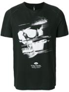 Tom Rebl Skull Print T-shirt - Black