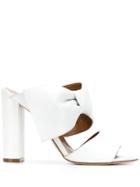 Paris Texas Mule Sandals - White