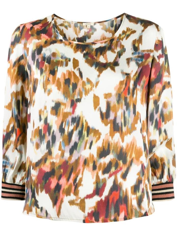 Bellerose Digital Print Blouse - Neutrals