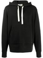 Acne Studios Fellis Logo Hooded Sweatshirt - Black